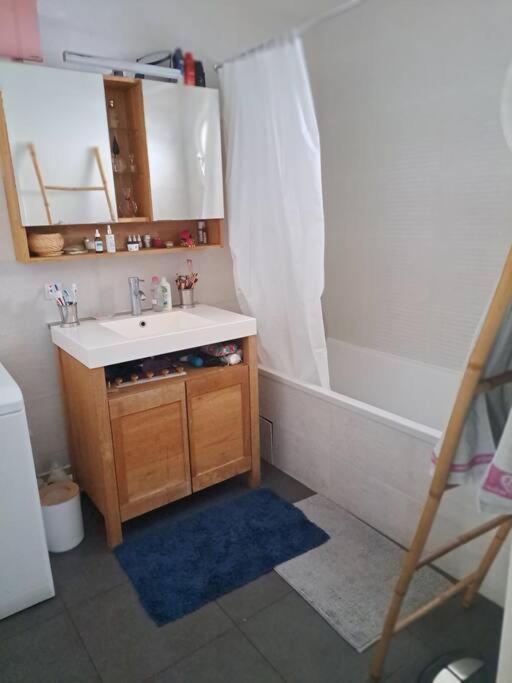 Appartement Cosy Avec Jardin Et Parking Gennevilliers Exterior foto
